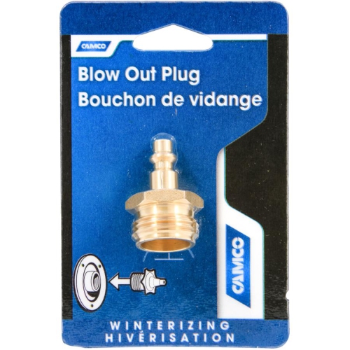 CAMCO  36143 Blow-Out Plugs - Brass
