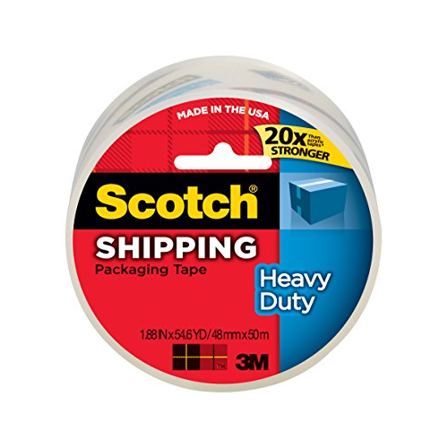 	Merchandise 65006448 Scotch Heavy Duty Shipping Packaging Tape 1.88 in. x 54.6 Yards 1 Roll : Packaging Tape & Dispensers - Best... 