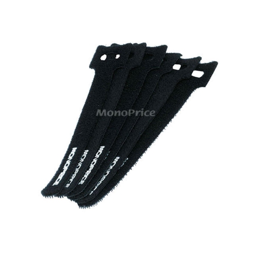 MONOPRICE  Fastening Cable Ties, 6In, 50 Pack, Blk (6457)