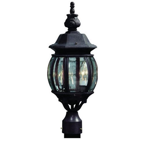 Artcraft Lighting AC8363BK Classico 8 in. x 20 in. 3 Light Outdoor Lighting - Black