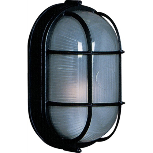 Artcraft Lighting AC5662BK Marine 4.5 in. x 8.25 in. Small 1 Light Wall Sconce - Black