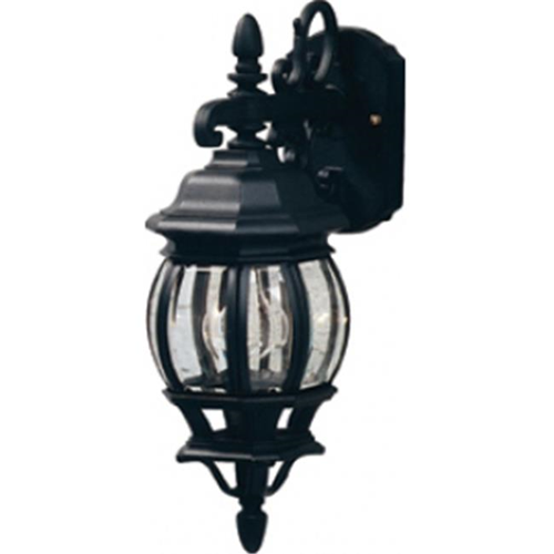 Artcraft Lighting AC8091BK Classico Small 1 Light Outdoor Wall Mount European Styled Lantern-Down - Black