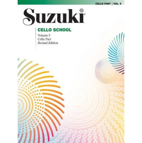 Alfred 00-0267S Suzuki Cello School Cello Part- Volume 5 - Music Book