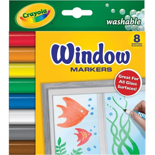 Crayola 58-8165 Crayola Washable Window Markers