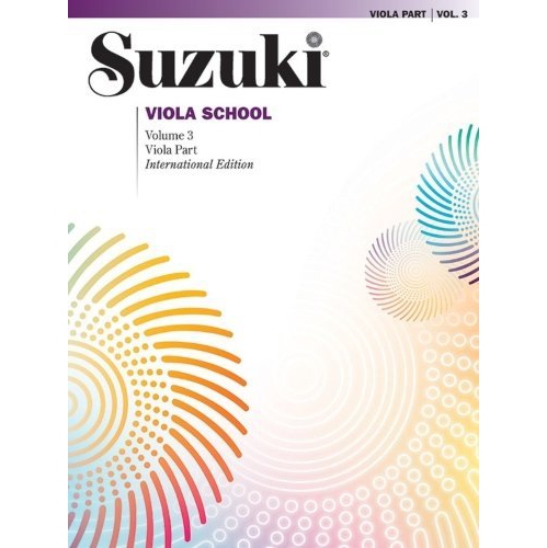 Alfred 00-0243S Suzuki Viola School Viola Part- Volume 3 - Music Book