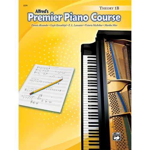Alfred 00-22174 Premier Piano Course- Theory Book 1B - Music Book