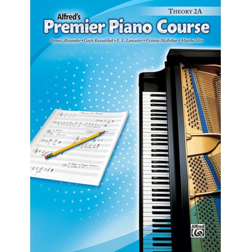 Alfred 00-22371 Premier Piano Course- Theory Book 2A - Music Book