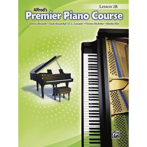 Alfred 00-25721 Premier Piano Course- Lesson Book 2B - Music Book