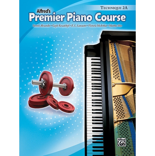 Alfred 00-32077 Premier Piano Course- Technique Book 2A - Music Book