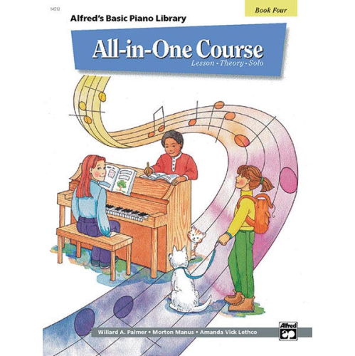 Alfred 00-14512 Basic All-in-One Course for Children- Book 4 - Music Book
