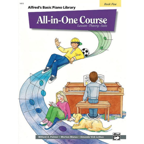 Alfred 00-14513 Basic All-in-One Course for Children- Book 5 - Music Book