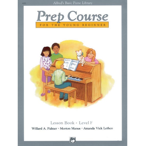 Cours de préparation de piano de base Alfred 00-6292 - Livre de leçons F - Livre de musique