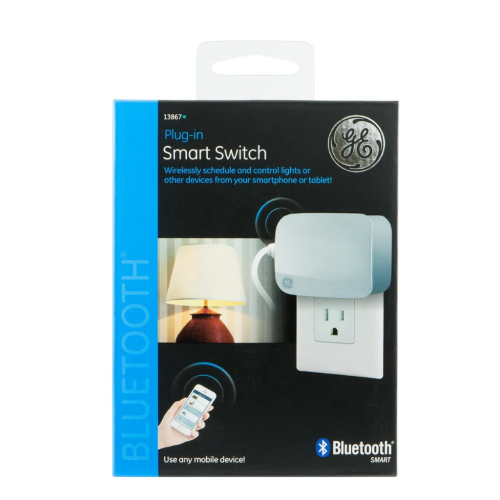 Ge 13867 Bluetooth Plug-In Indoor On & Off Smart Switch