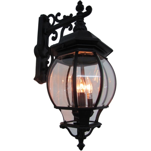 Artcraft Lighting AC8491BK Classico 11 in. x 29.5 in. 4 Light Outdoor Wall Sconce - Black