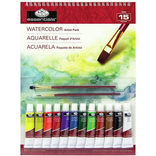 Royal Brush 422593 Essentials Artist Pack-Watercolor