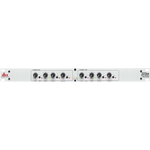 DBX 223xs Stereo 2-Way/Mono 3-Way Crossover with XLR Connectors