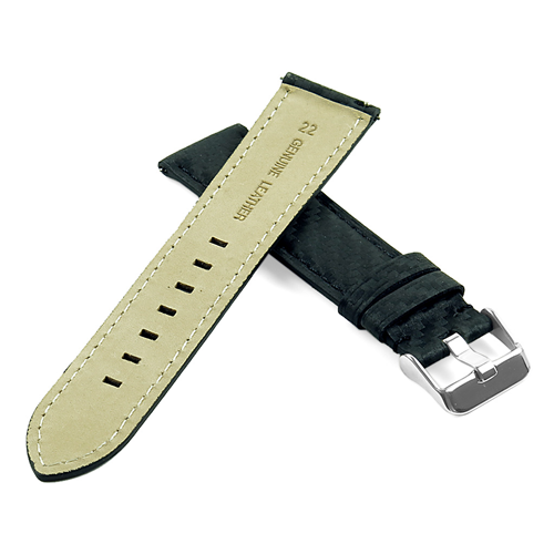 STRAPSCO  Dassari L5 Carbon Fiber Smartwatch Strap 20MM Band With Quick Release Pins In In Black