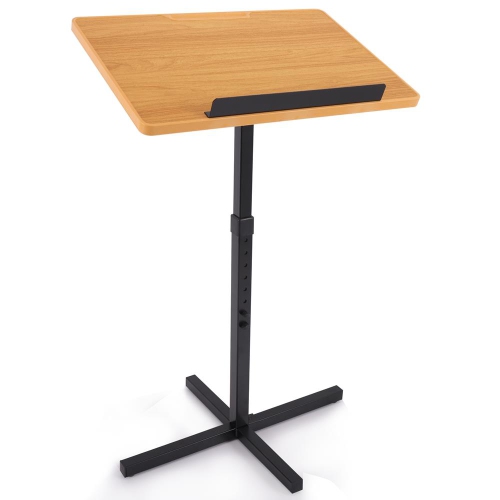 Pyle PLCTND44 Floor Standing Lectern Presentation Podium Stand Height Adjustable