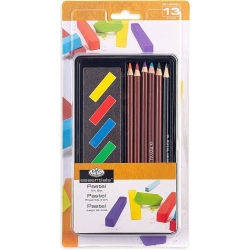 Royal Brush 422667 Pastel Pencil Art Set with Tin