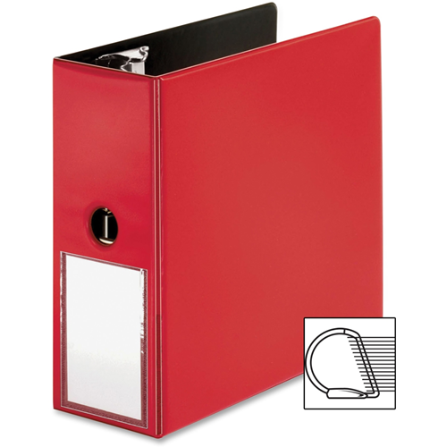 business source bsn33124 5 in ring binder red binders best