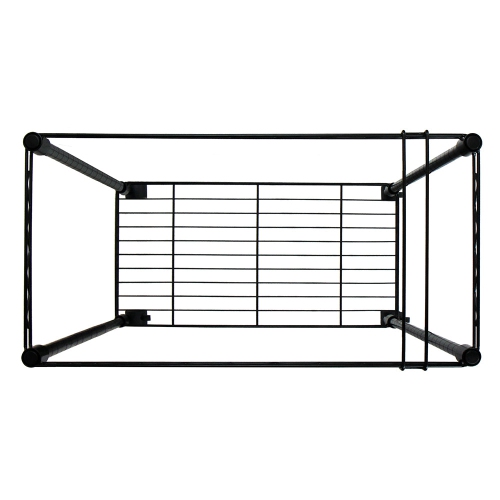 Oceanstar 1MRC1491 Portable 1-Tier Metal Rolling File Cart Black�