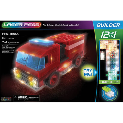 laser pegs fire truck