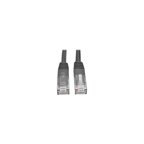 MOLDED PATCH RJ45 M/M 550MHZ BLACK 3