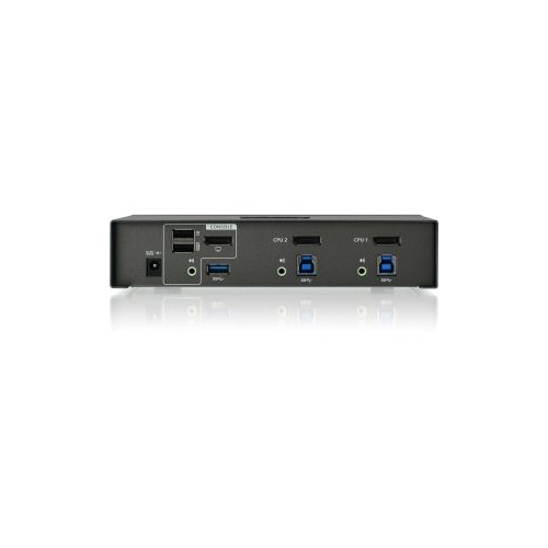 IOGEAR 2-Port DisplayPort KVMP Switch with USB 3.0 Hub