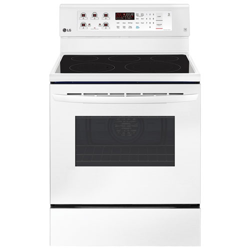 LG 30" 6.3 Cu. Ft. True Convection 5Element Smooth Top Electric Range