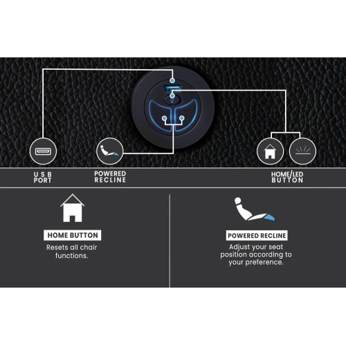 Valencia Syracuse Home Theater Seating | Premium Top Grain Nappa 9000 Leather, Power Recliner, LED Lighting