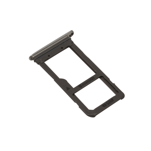 Samsung Galaxy S7 Edge G935W8 Sim Card Holder Slot Micro SD Card Tray - Silver