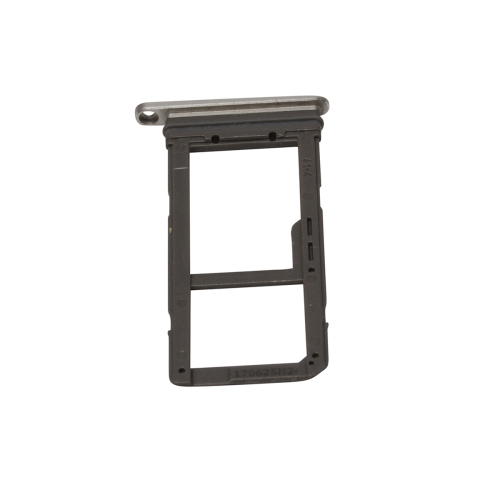 Samsung Galaxy S7 Edge G935W8 Sim Card Holder Slot Micro SD Card Tray - Silver