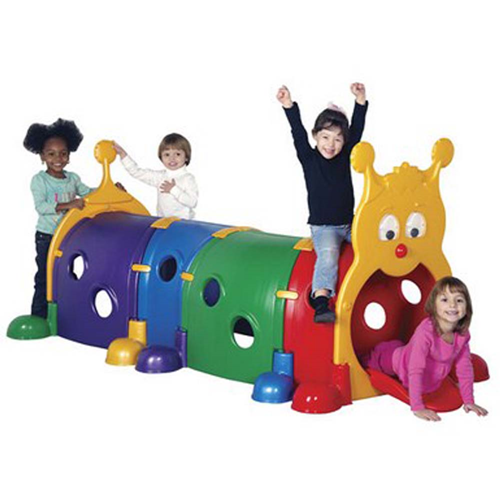 ECR4KIDS  Gus Climb-N-Crawl Caterpillar - 4 Section I love how actively they play it is a great exercise toy also!