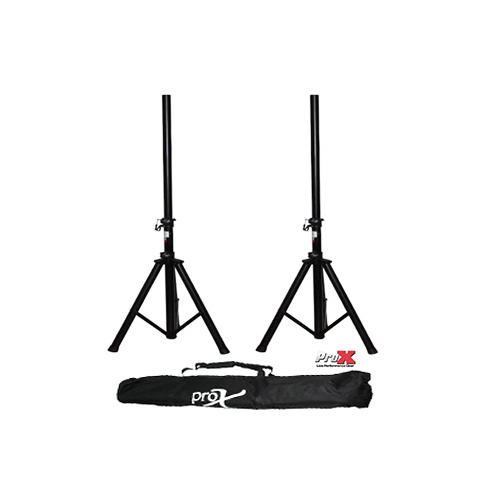 ProX T-SS18P Speaker Stand Set w/ Carrying Case