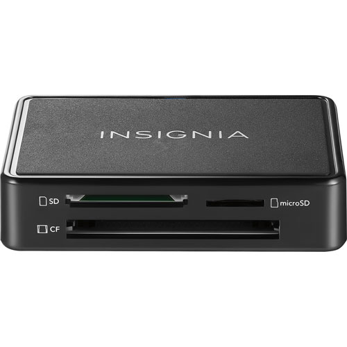 Lecteur de carte mémoire USB 3.0 poussé d'Insignia - Exclusivité Best Buy