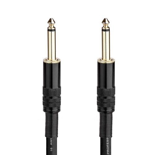 PRIMECABLES  Monoprice 5498 15Ft Premier Series 0.25 Inch Male to Male Audio Cable Plated In Gold THE BEST CABLES!!!!!!!!!!!!!