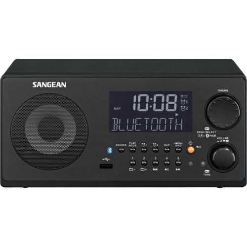 Sangean America WR-22BK Digital Receiver Black