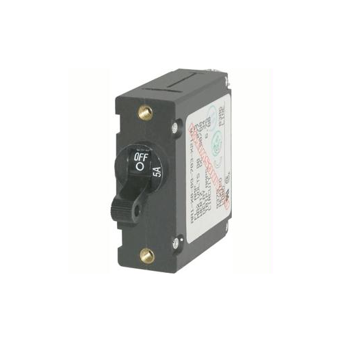 Blue Sea 7208 AC / DC Single Pole Magnetic World Circuit Breaker - 15 Amp