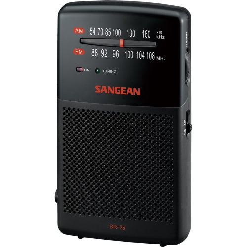 Sangean SR-35 AM/FM Analog Pocket Radio