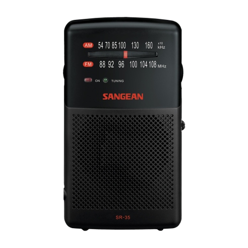 Sangean SR-35 AM/FM Analog Pocket Radio