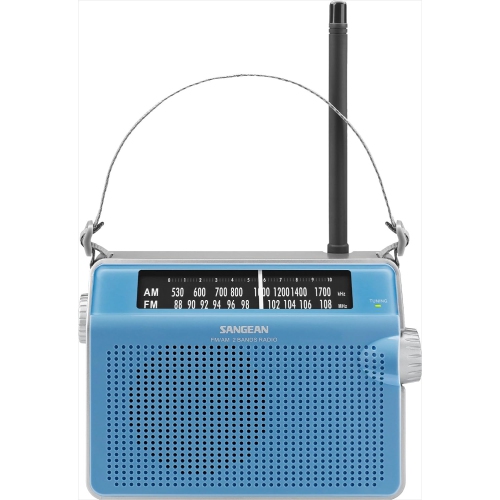Sangean America PR-D6BU PR-D6BU AM/FM Compact Analog Portable Radio