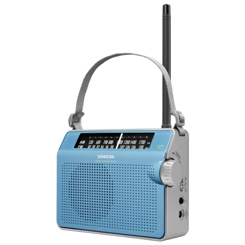 Sangean America PR-D6BU PR-D6BU AM/FM Compact Analog Portable Radio