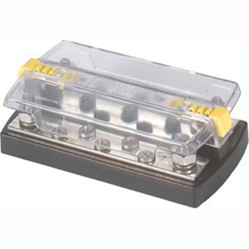 Blue Sea 2722 DualBus Plus 1/4'' Stud 5 x 10 - 32 Screw Terminal