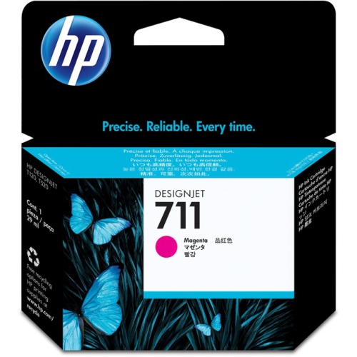 HP  Hewlett-Packard Hewcz131A Br Designjet T120 - 1- Number 711 Sd Ink In Magenta Years ago I had a cartridge refilled at one of those big box stores