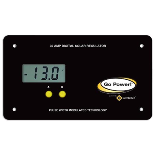 Régulateur solaire GP-PWM-30 GO Power 30 A.