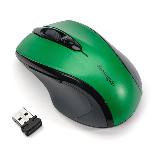 Kensington Mouse Pro Fit Mid Wrls Emerald Green
