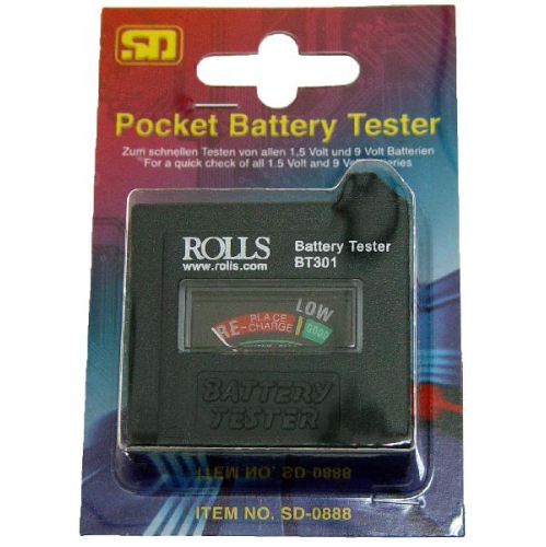 ROLLS  Sd0888 Battery Tester