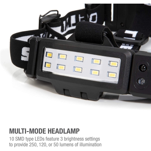 Steelman 78834 Slim Profile Rechargeable Headlamp