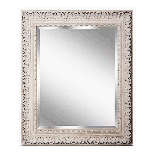 French Victorian White Wall Mirror 26 5 X 32 Mirrors Best French Victorian White Wall Mirror 26 5 X