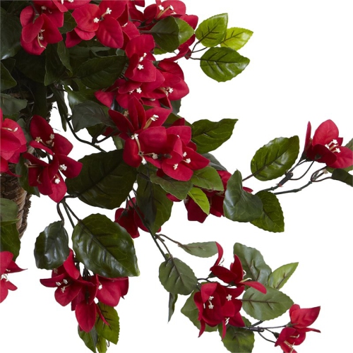 Bougainvillea Hanging Basket UV Resistant Red
